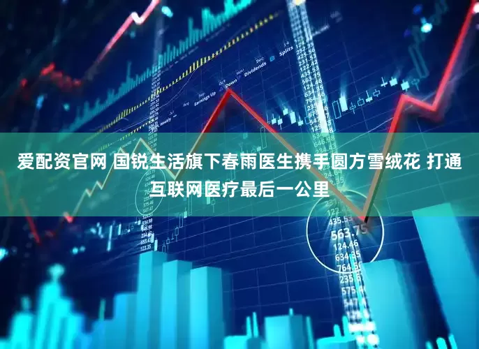 爱配资官网 国锐生活旗下春雨医生携手圆方雪绒花 打通互联网医疗最后一公里